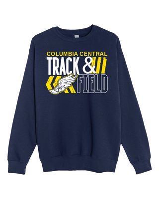 Crewneck Sweatshirt- 2026 CC Track &amp; Field (Youth &amp; Unisex Adult)