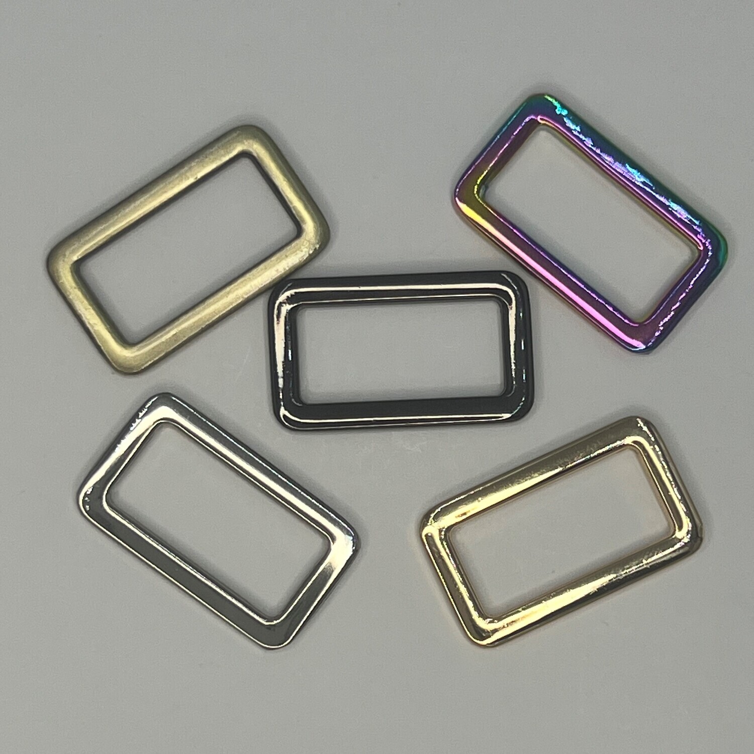 Flat Rectangle 1"/25MM (4-Pack)