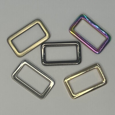 Flat Rectangle 1"/25MM (4-Pack)