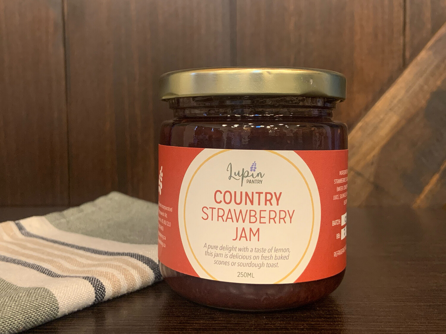 Country Strawberry Jam 250ml