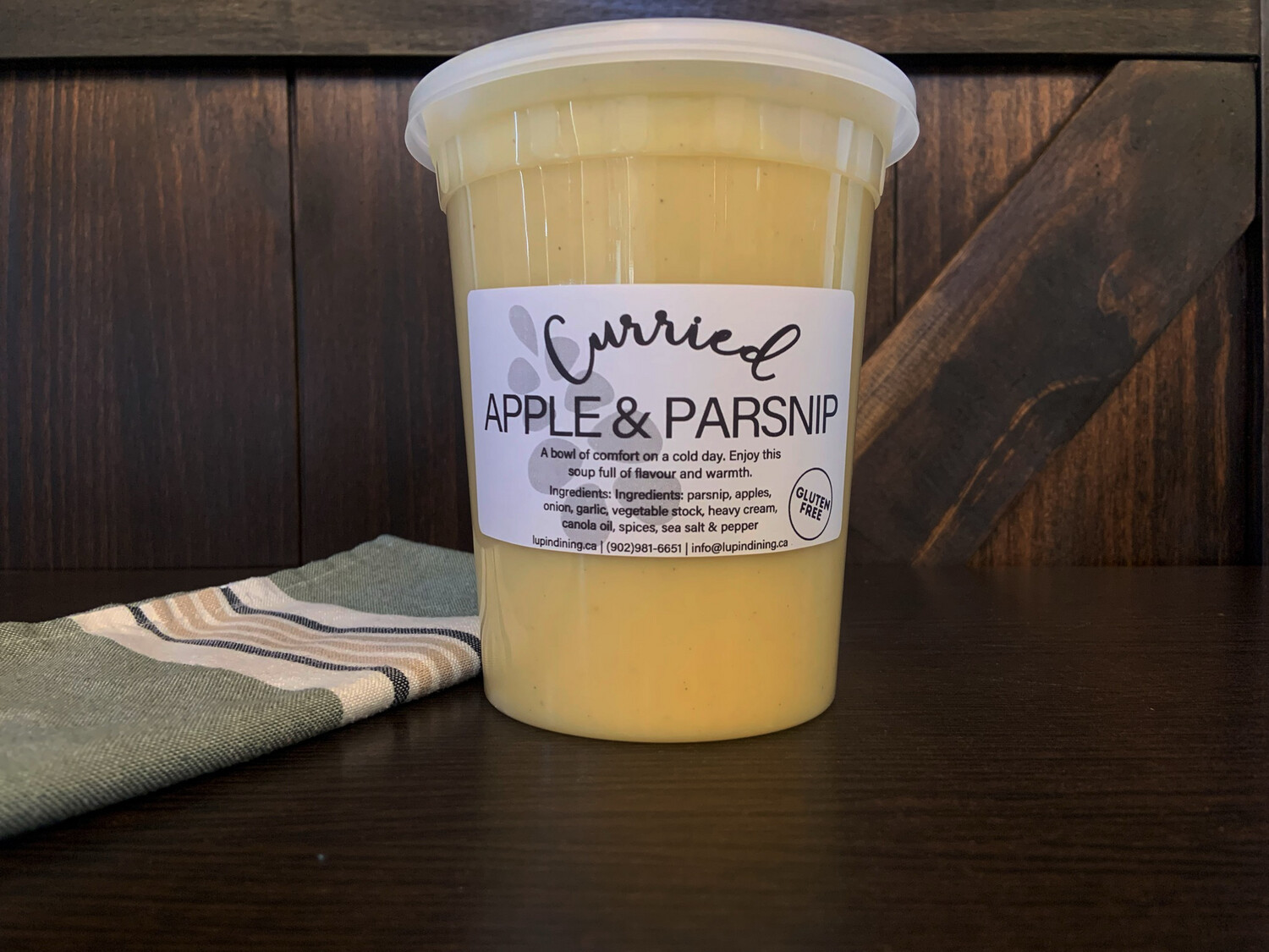 Curried Apple & Parsnip Soup (1Litre)