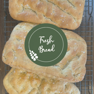 Herb & Sea Salt Focaccia Herb & Sea Salt Focaccia