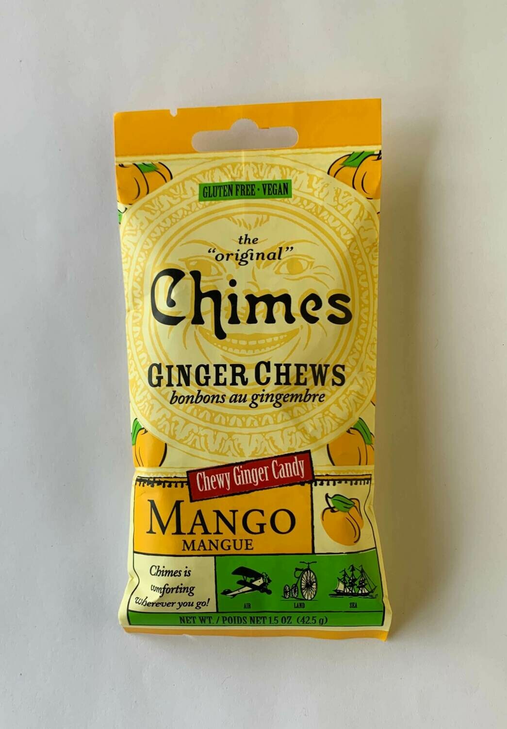 Chimes Mango Ginger Chews Chimes Mango Ginger Chews