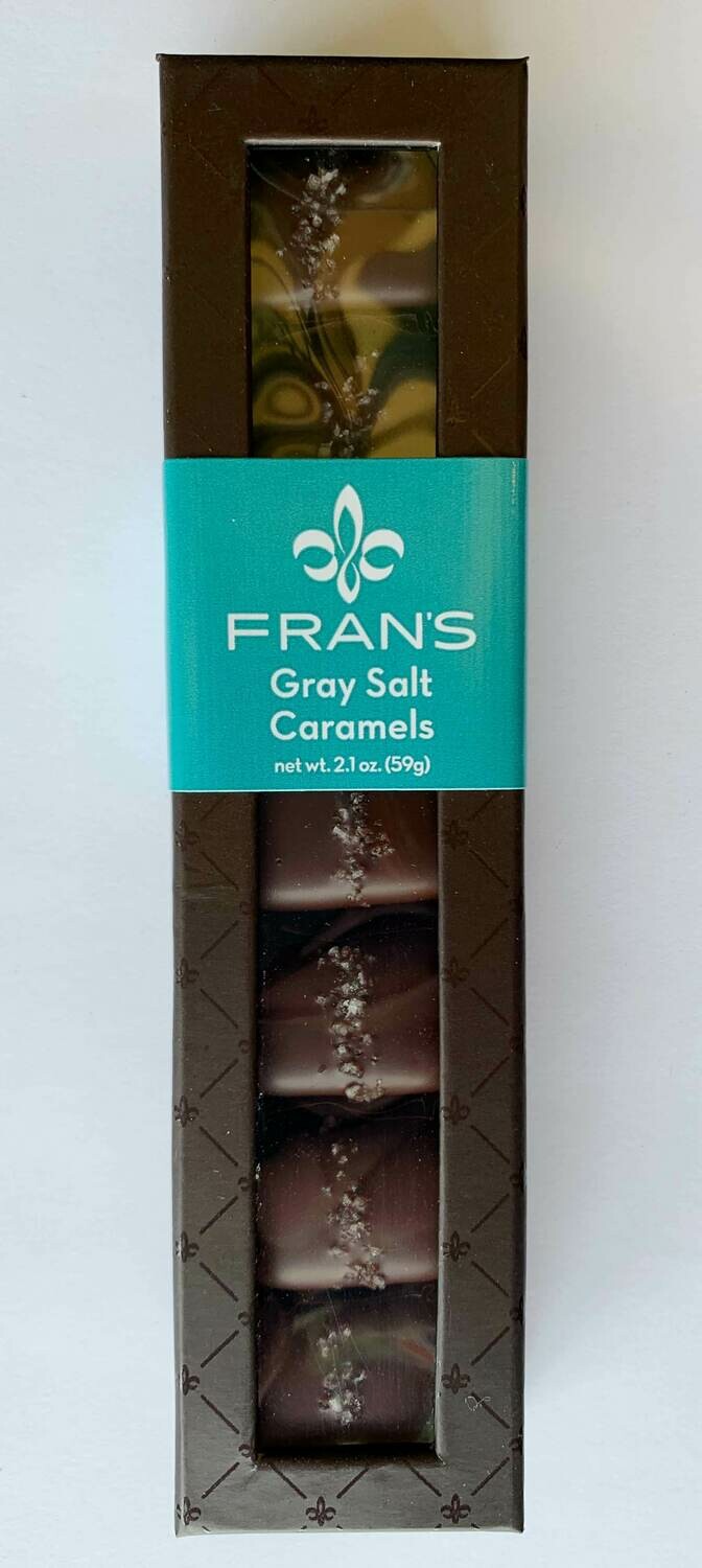 Fran's Gray Salt Caramels 7pc Window Fran's Gray Salt Caramels 7pc Window