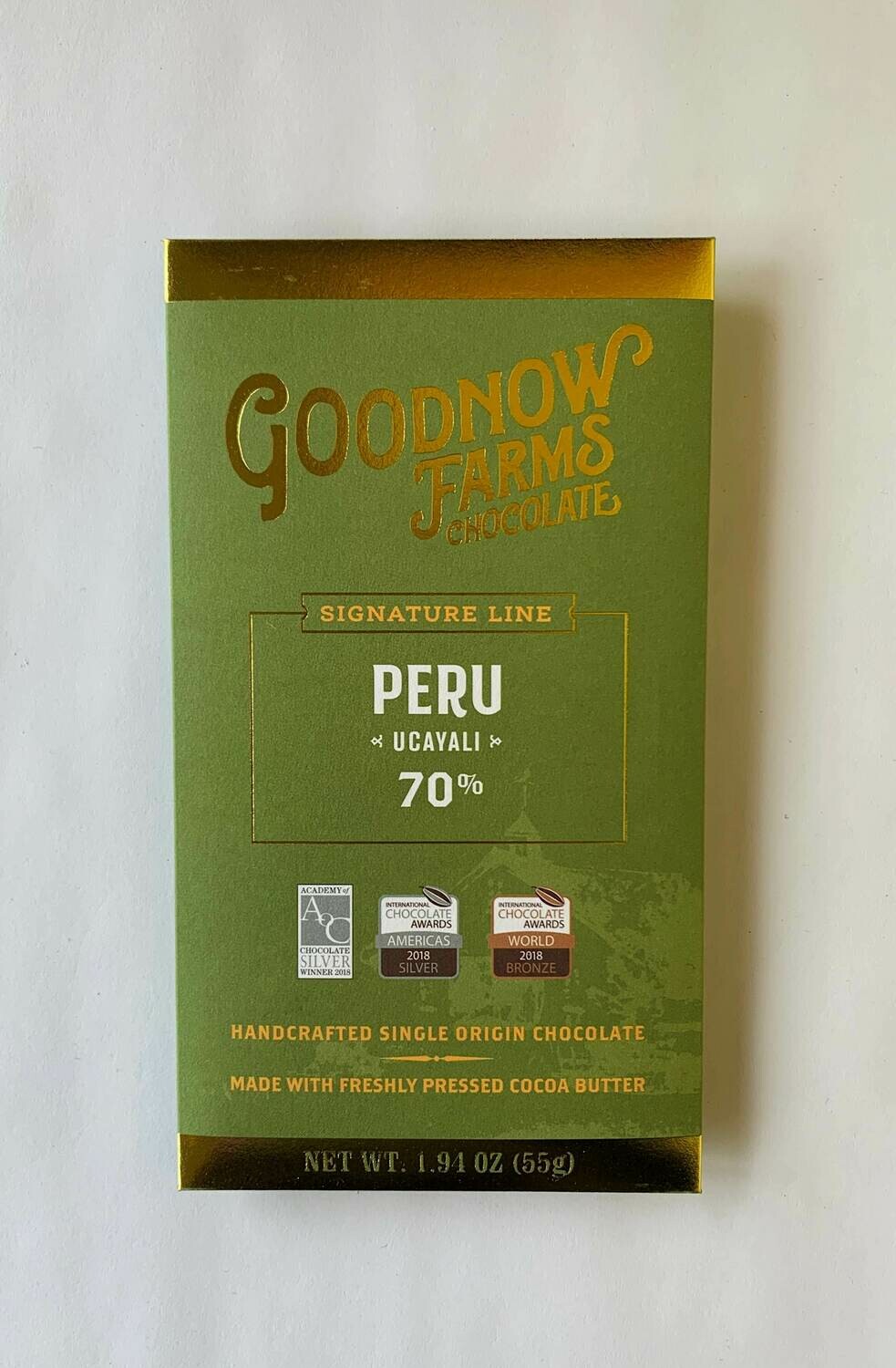 Goodnow Farms Peru Dark Chocolate Bar Goodnow Farms Peru Dark Chocolate Bar