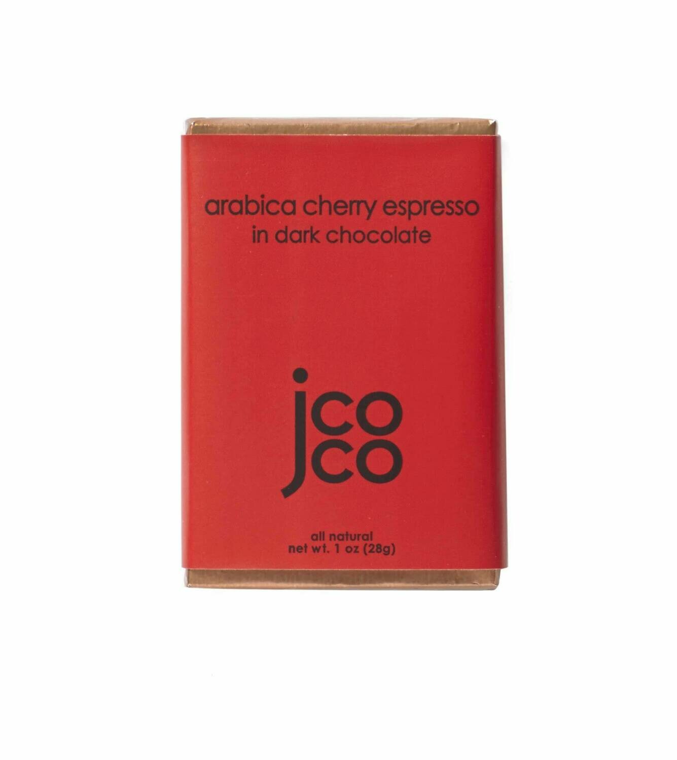 jcoco Chocolate Arabica Espresso in 60% Dark Chocolate jcoco Chocolate Arabica Espresso in 60% Dark Chocolate