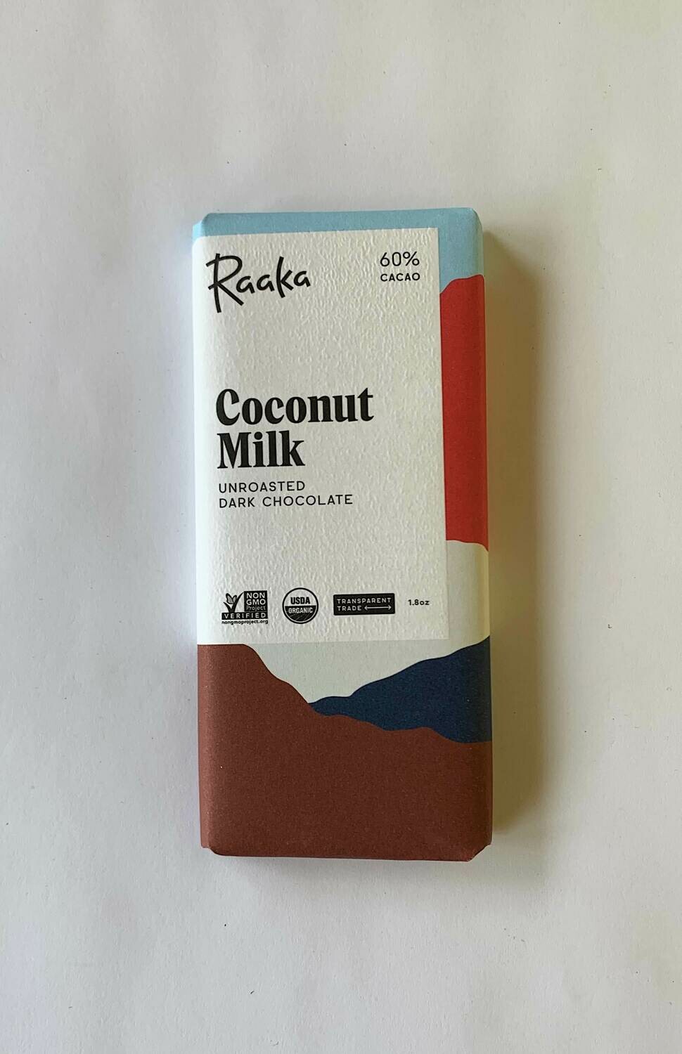Raaka Coconut Milk Chocolate Bar Raaka Coconut Milk Chocolate Bar