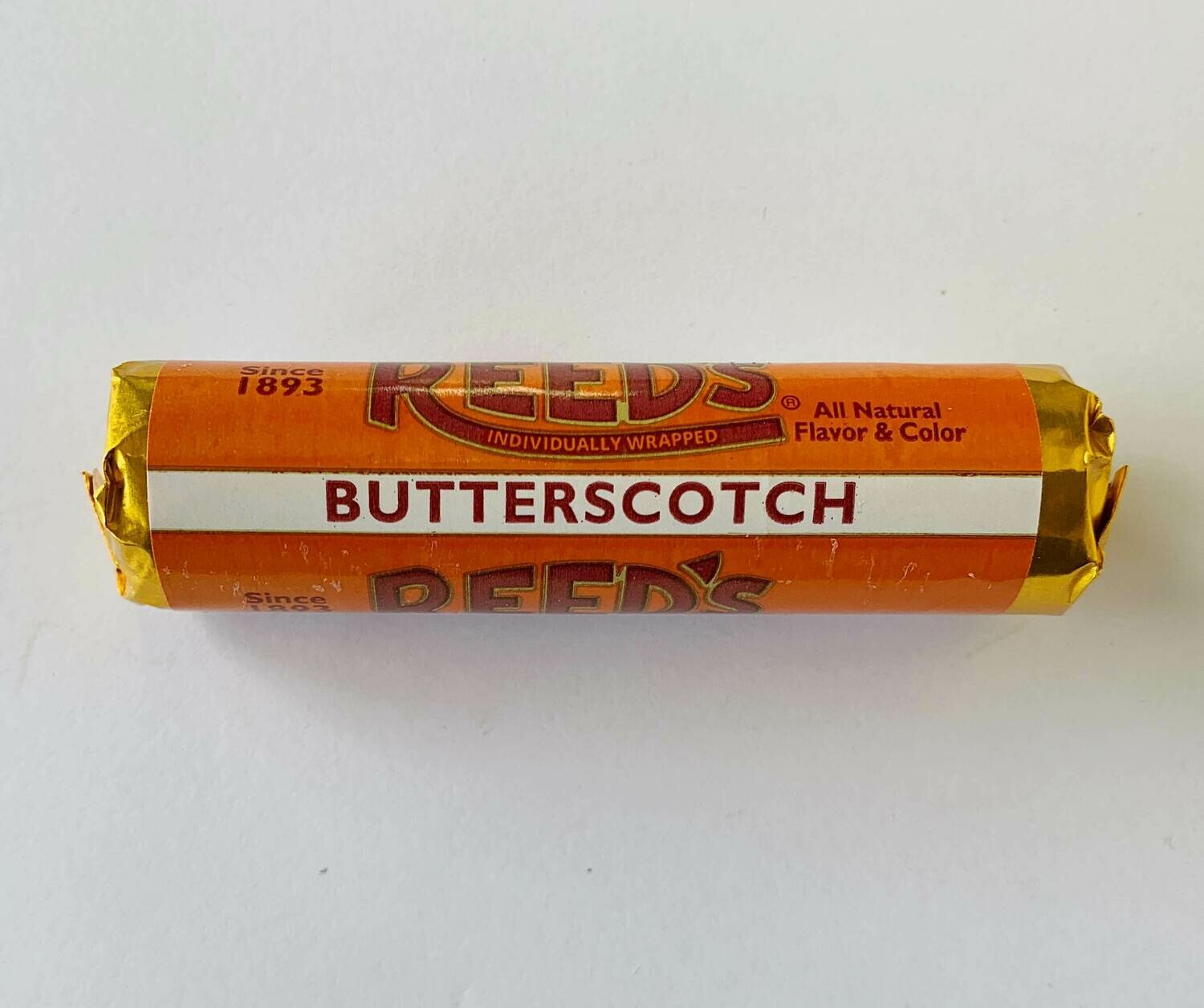 Reed's Butterscotch Hard Candy Rolls