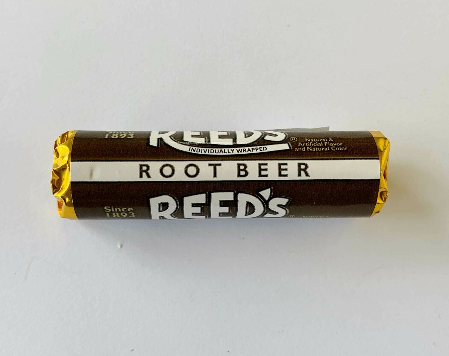 Reed's Root Beer Hard Candy Rolls Reed's Root Beer Hard Candy Rolls