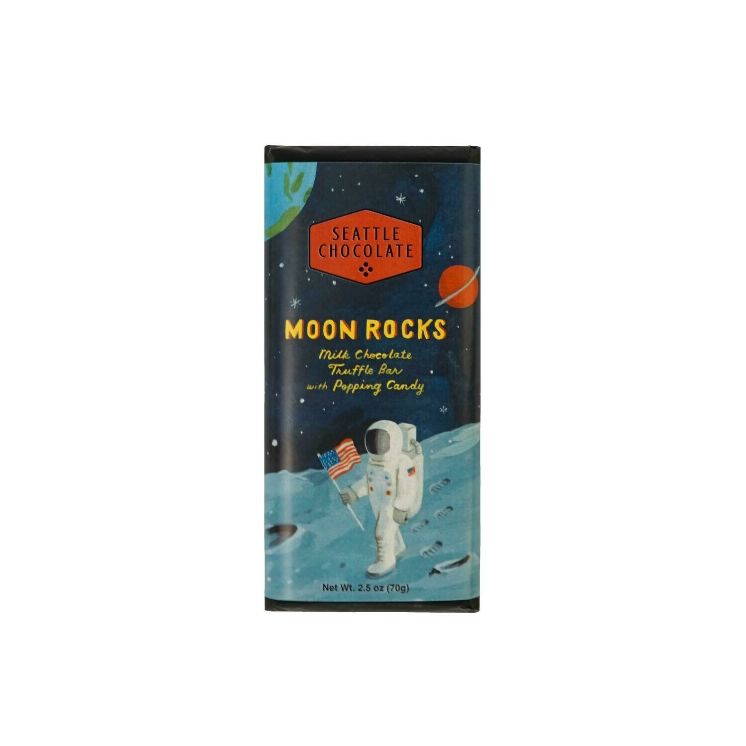 Seattle Chocolates Moon Rocks Milk Chocolate Truffle Bar Seattle Chocolates Moon Rocks Milk Chocolate Truffle Bar