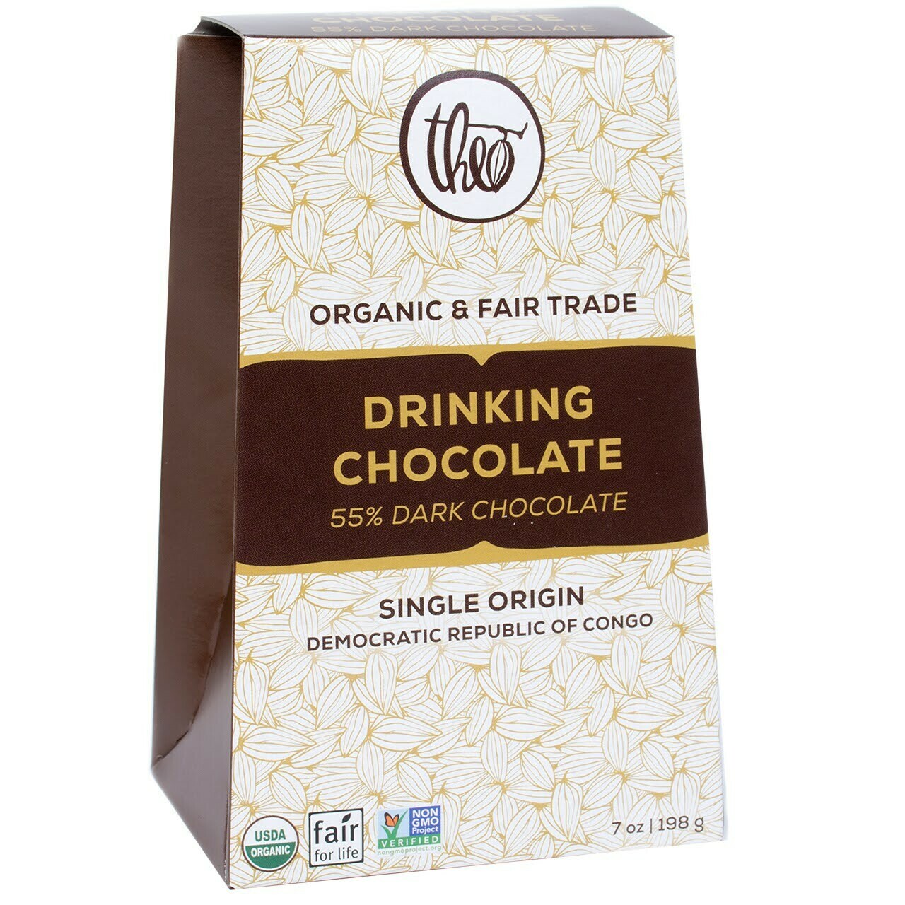 Theo Drinking Chocolate 55% Dark Chocolate Theo Drinking Chocolate 55% Dark Chocolate