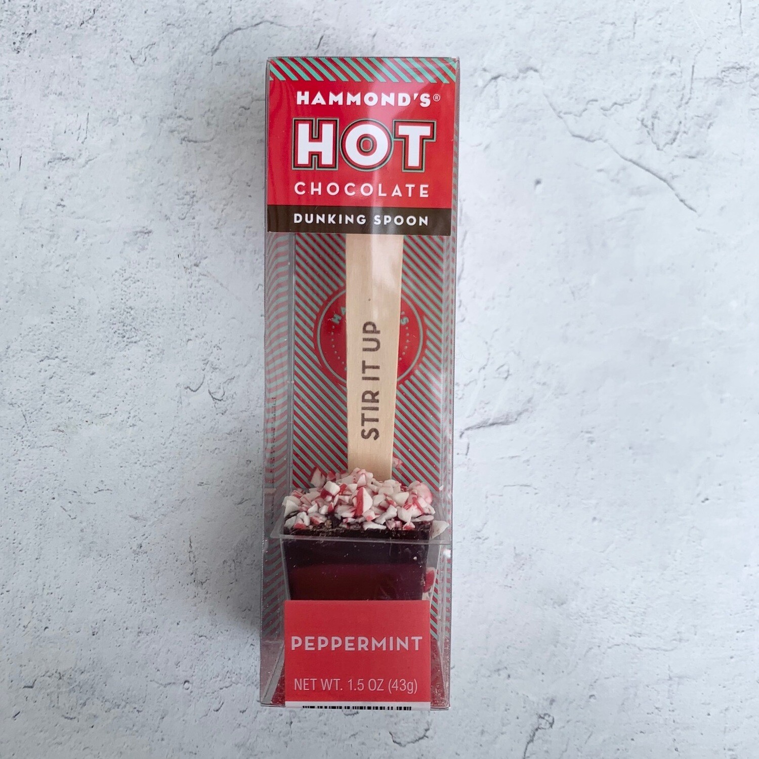 Peppermint Dunking Spoon Peppermint Dunking Spoon