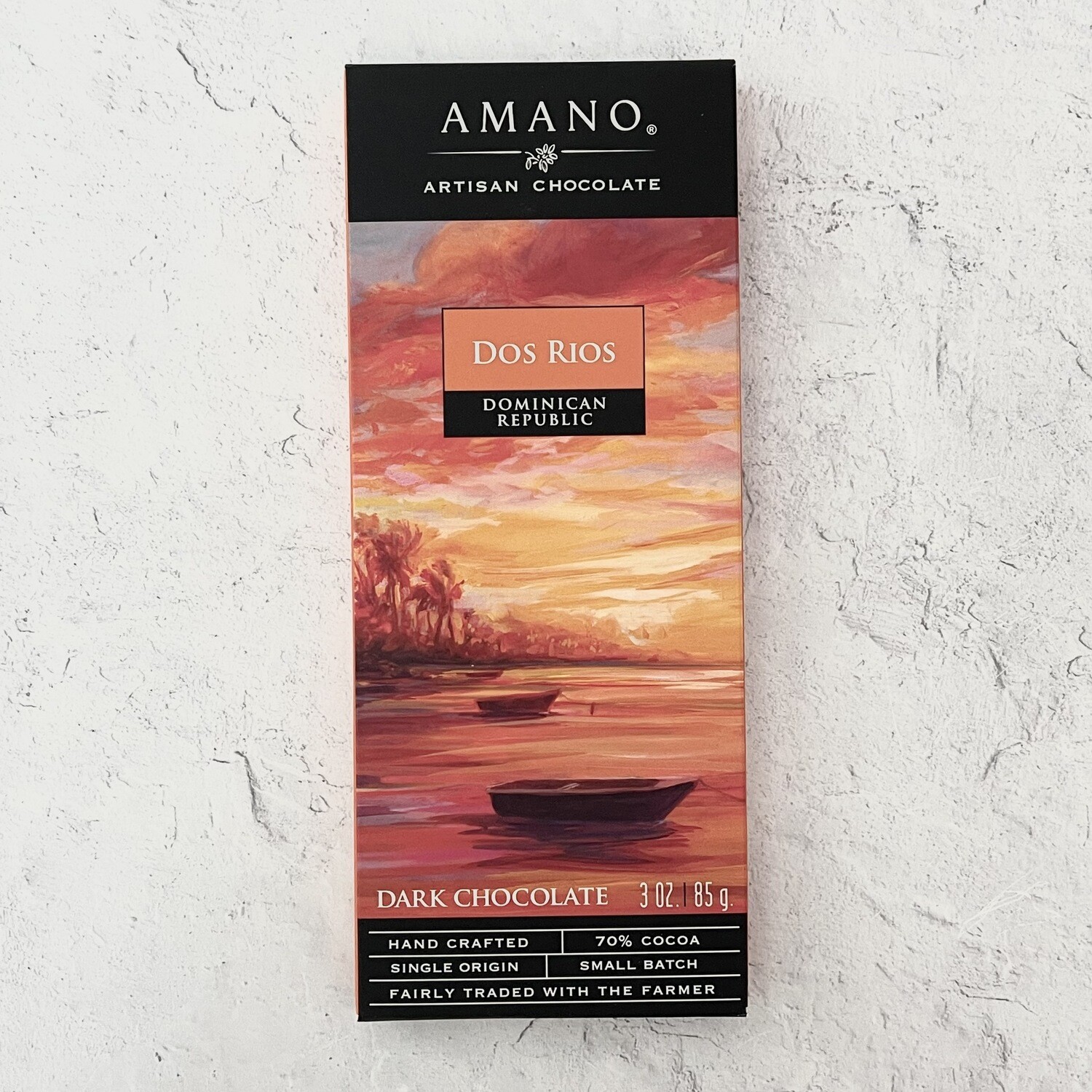 Amano Dos Rios 70% Chocolate Bar Amano Dos Rios 70% Chocolate Bar