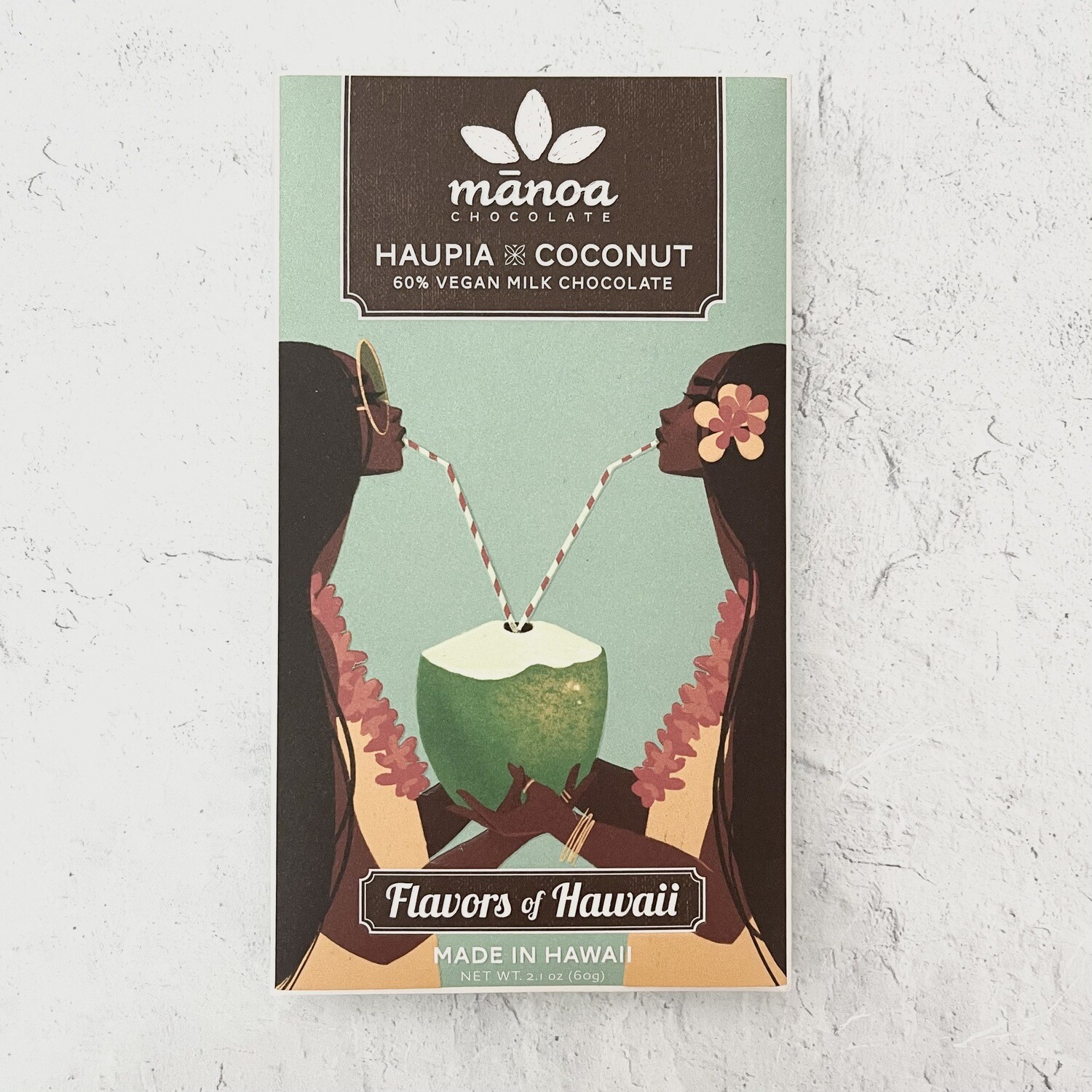 Manoa Haupia Coconut Vegan 60% Manoa Haupia Coconut Vegan 60%