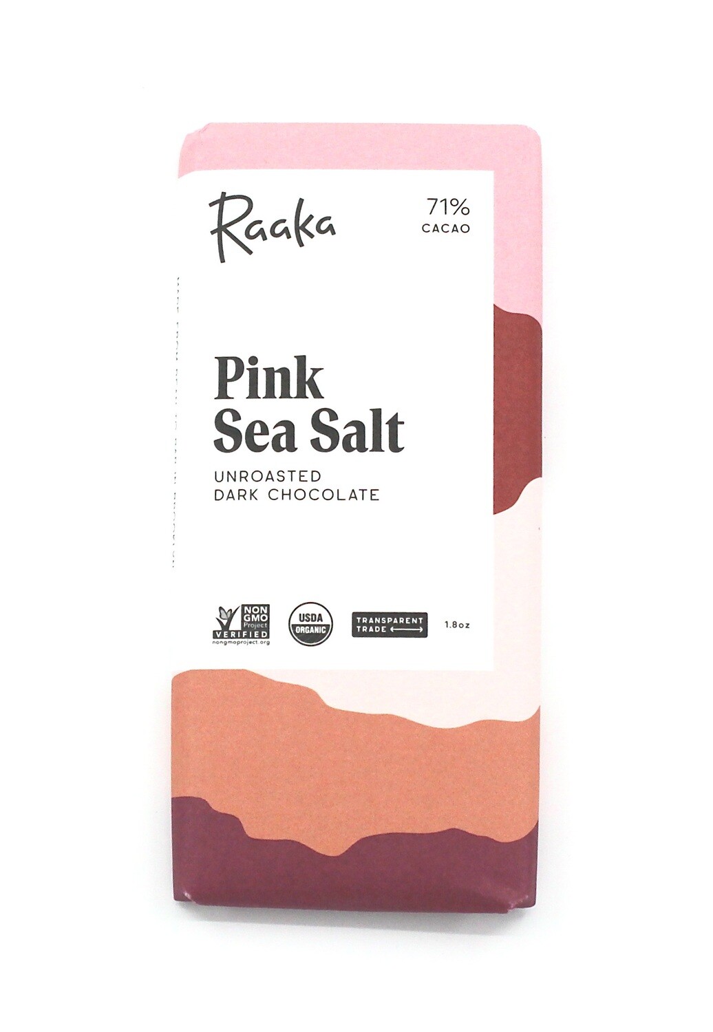 Raaka Pink Salt Chocolate Bar