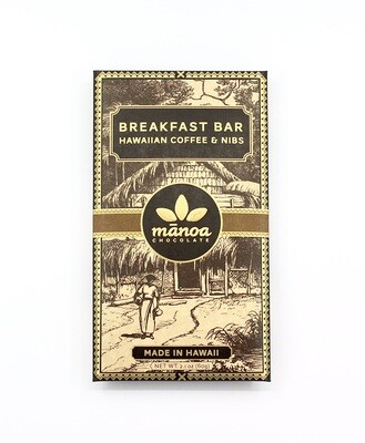 Manoa Breakfast Bar Coffee & Nibs 60%
