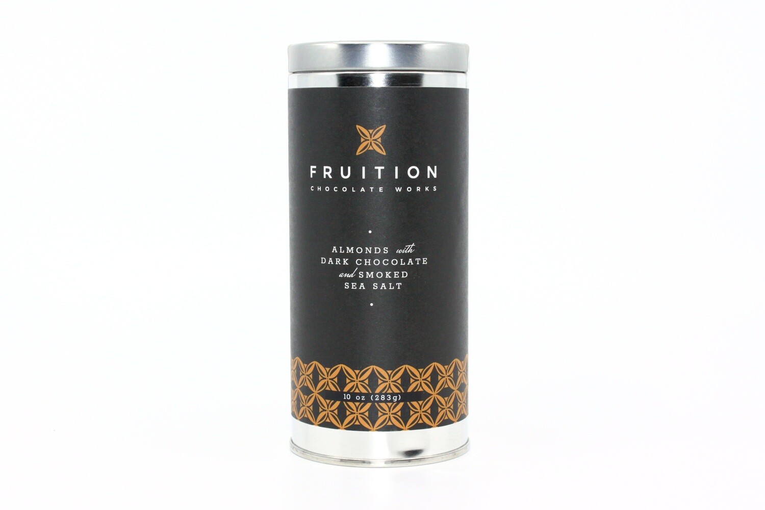 Fruition Almonds w/Dk Choc & SS Tin
