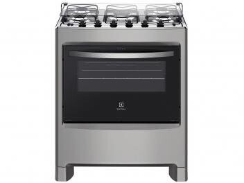 Fogão 5 Bocas Electrolux Prata