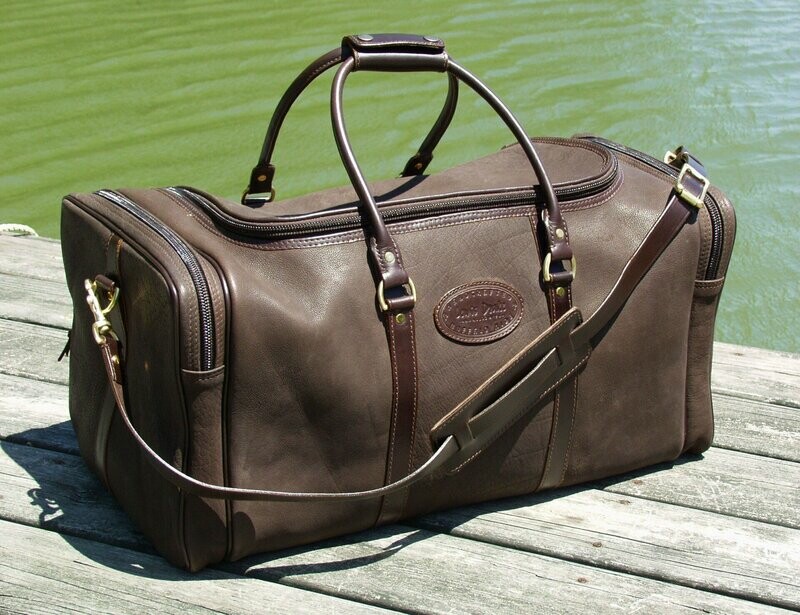 Leather Hold-All Bag