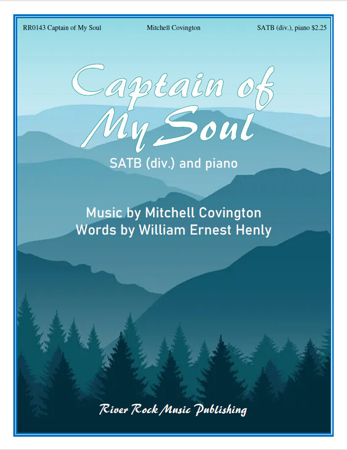 Captain of My Soul / SATB with piano