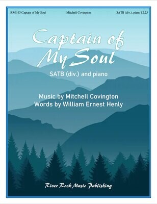 Captain of My Soul / SATB with piano