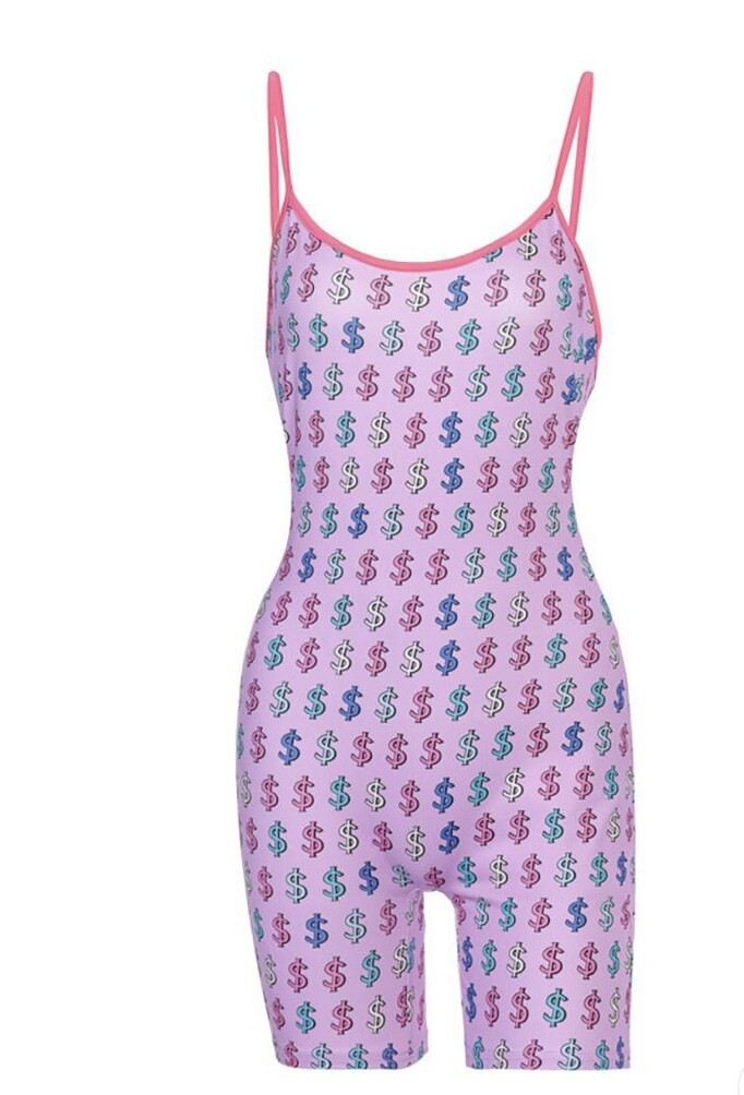 “Talk money” Romper