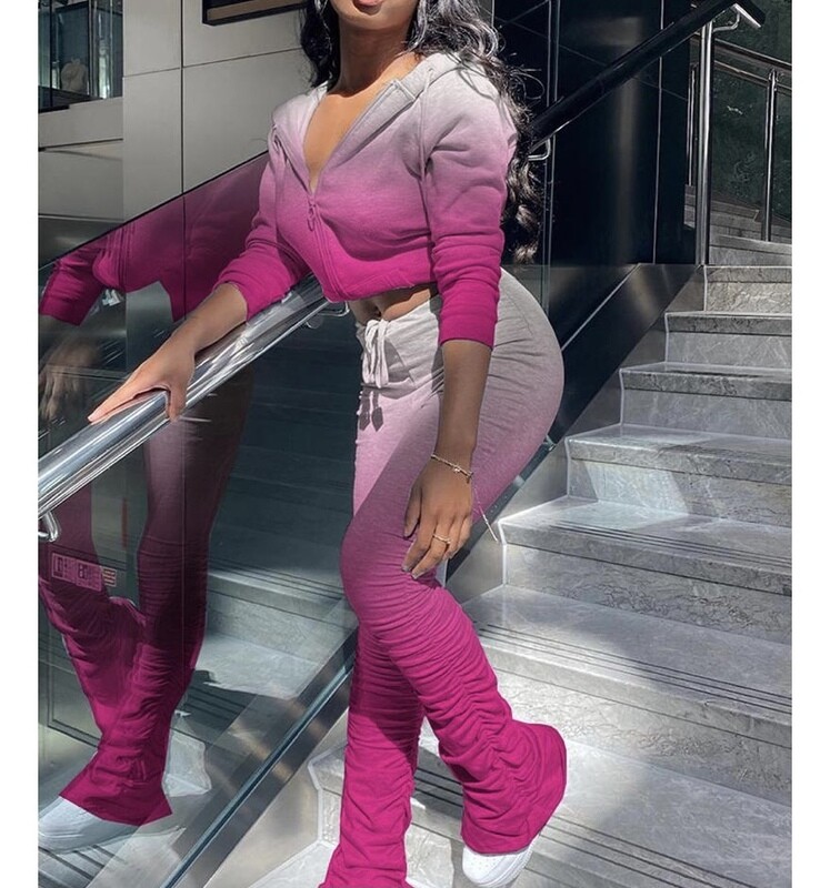“Stacked Up” sweatsuit