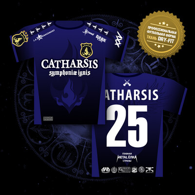 Профессиональная спортивная футболка CATHARSIS (ФИОЛЕТОВАЯ)