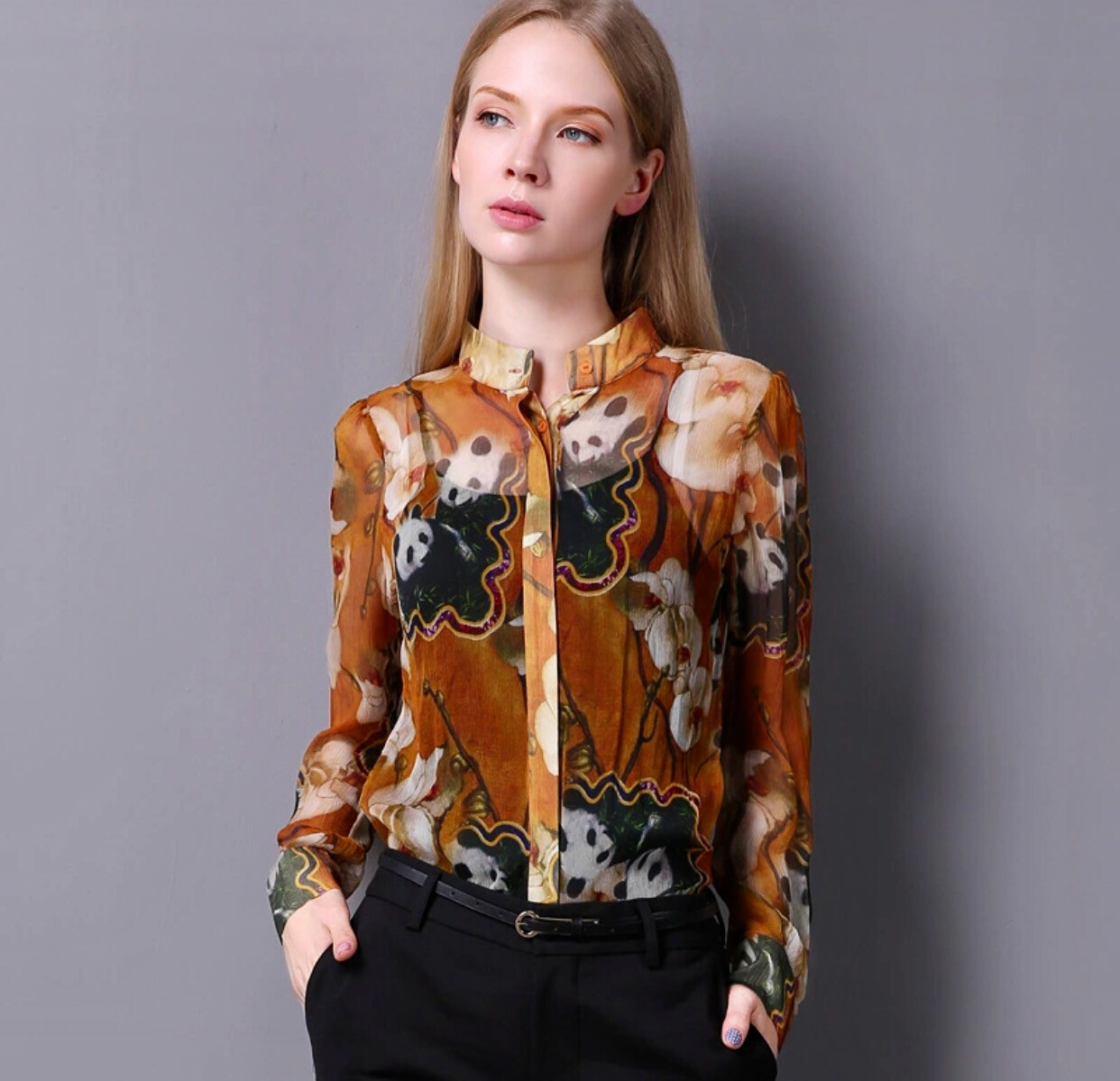 100% Silk Shirt