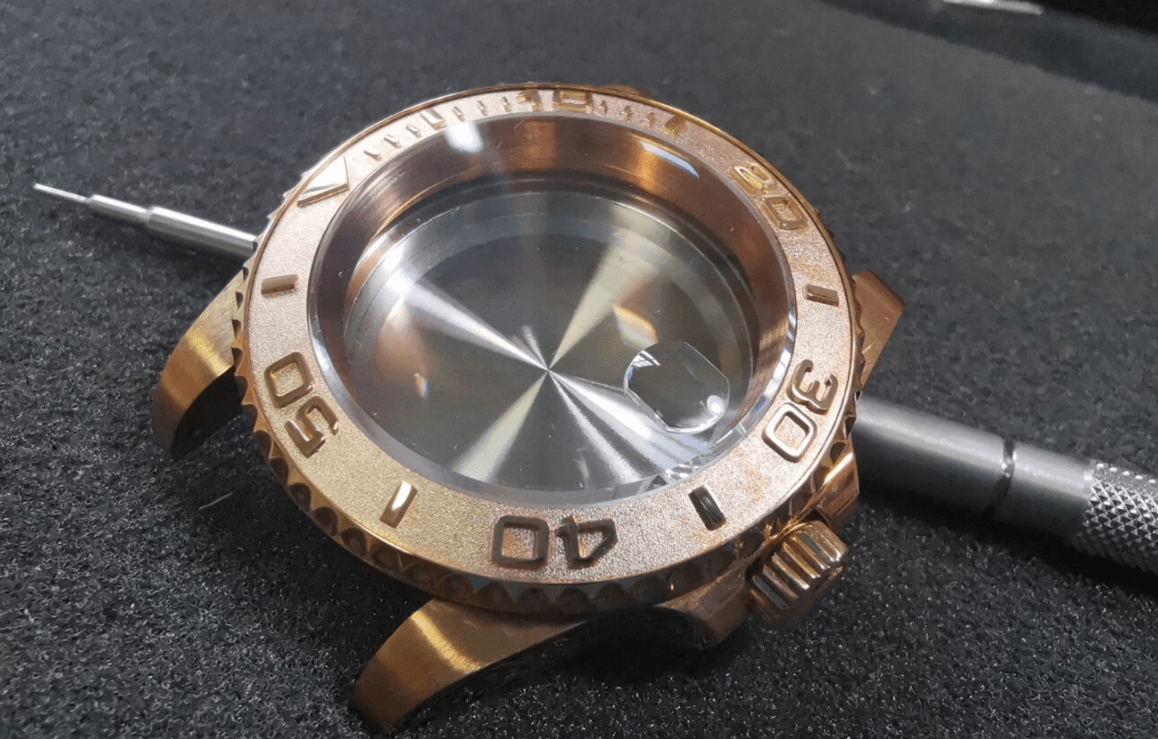 bronze case