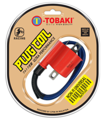 TOBAKI X PLUG COIL NON-FUEL INJECTION UNIVERSAL