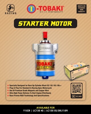 TOBAKI X STARTER MOTOR