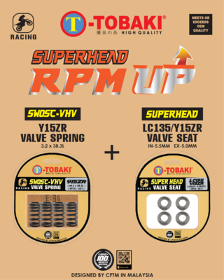 TOBAKI RACING SUPERHEAD VALVE SEAT