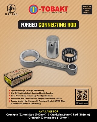 TOBAKI RACING FORGED ROD Y15ZR/LC135 5S