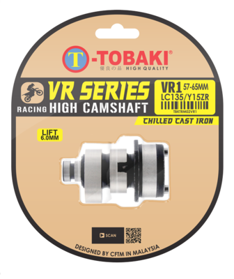 TOBAKI RACING CAMSHAFT VR SERIES