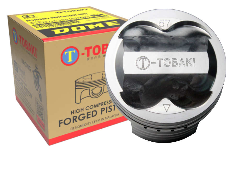 TOBAKI RACING FORGED PISTON Y15ZR/LC135