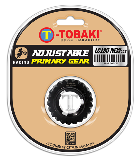 TOBAKI RACING ADJUSTABLE PRIMARY GEAR