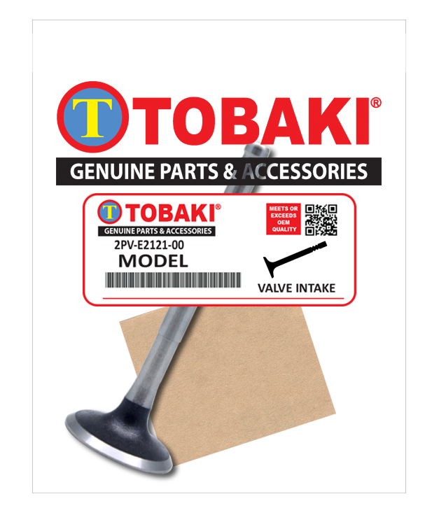 TOBAKI VALVE INTAKE EXHAUST SET 
-INTAKE 2PCS EXHAUST 2PCS