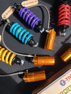 TOBAKI RACING GAS MONOSHOCK RS150R | SUPRA GTR | WINNER150 (GOLD TANK)
