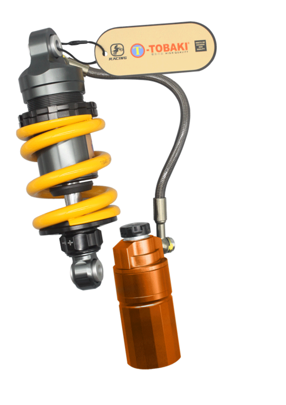 TOBAKI RACING GAS MONOSHOCK Y15ZR/LC135 (GOLD TANK)