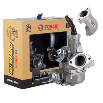 TOBAKI RACING CARBURETOR WAVE125 /W INLET PIPE