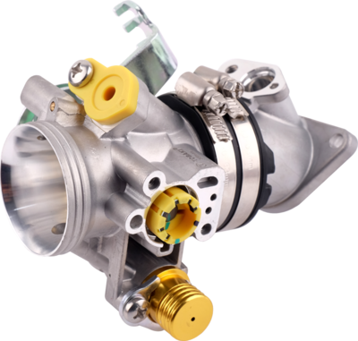 TOBAKI X THROTTLE BODY DOUBLE INJECTOR /W INLET PIPE RACING Y15ZR