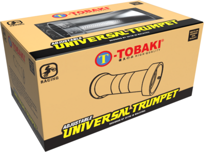 TOBAKI RACING CNC ADJUSTABLE UNIVERSAL CARBURETOR TRUMPET 
