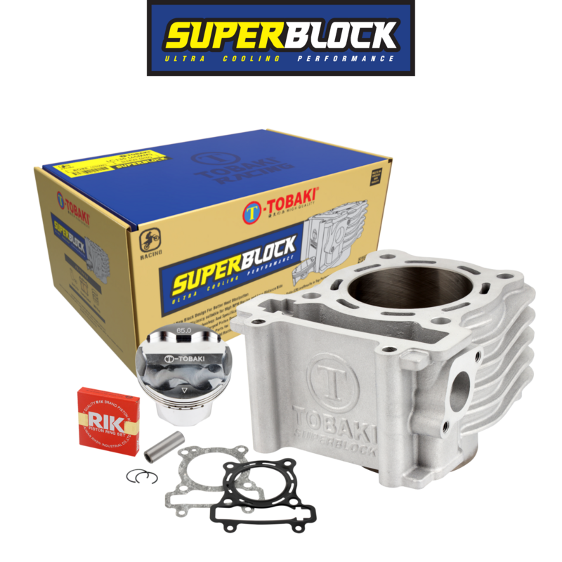 TOBAKI RACING LC135 CERAMIC SUPERBLOCK+FORGED PISTON SUPERHEAD FULL SET TOBAKI RACING LC135 CERAMIC SUPERBLOCK+FORGED PISTON SUPERHEAD FULL SET