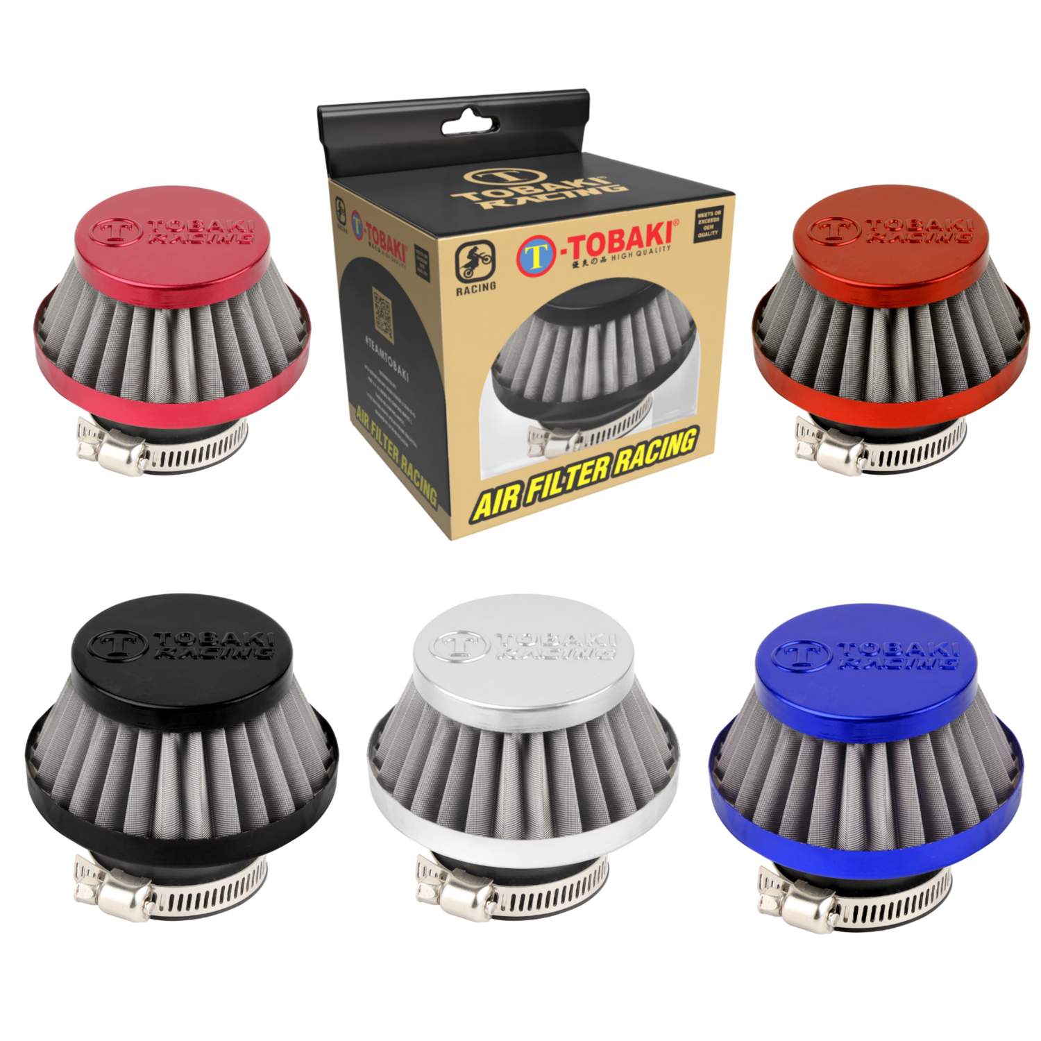 TOBAKI RACING AIR FILTER UNIVERSAL