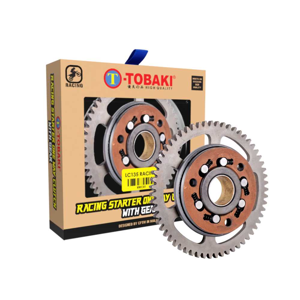 TOBAKI X STARTER ONE WAY CLUTCH⁣ /w GEAR