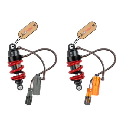 TOBAKI RACING CANON GAS MONOSHOCK Y16ZR/Y15ZR/LC135 (ROTATABLE 360°)(GREY TANK)