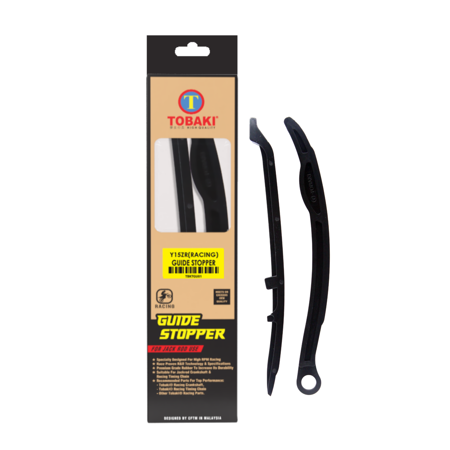 TOBAKI RACING GUIDE STOPPER FOR JACK ROD USE