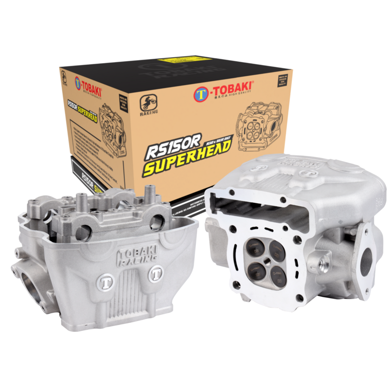 TOBAKI X SUPERHEAD WITH VALVES RS150R (20/23MM) (22/25MM)