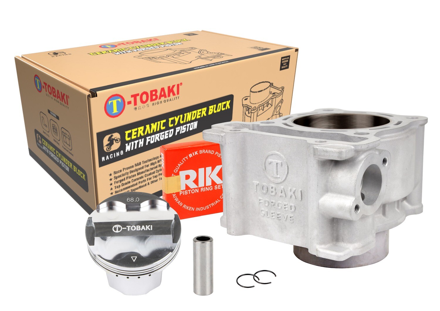 TOBAKI RACING CERAMIC BLOCK SETS Y16ZR NMAX NVX155 R15 V3
